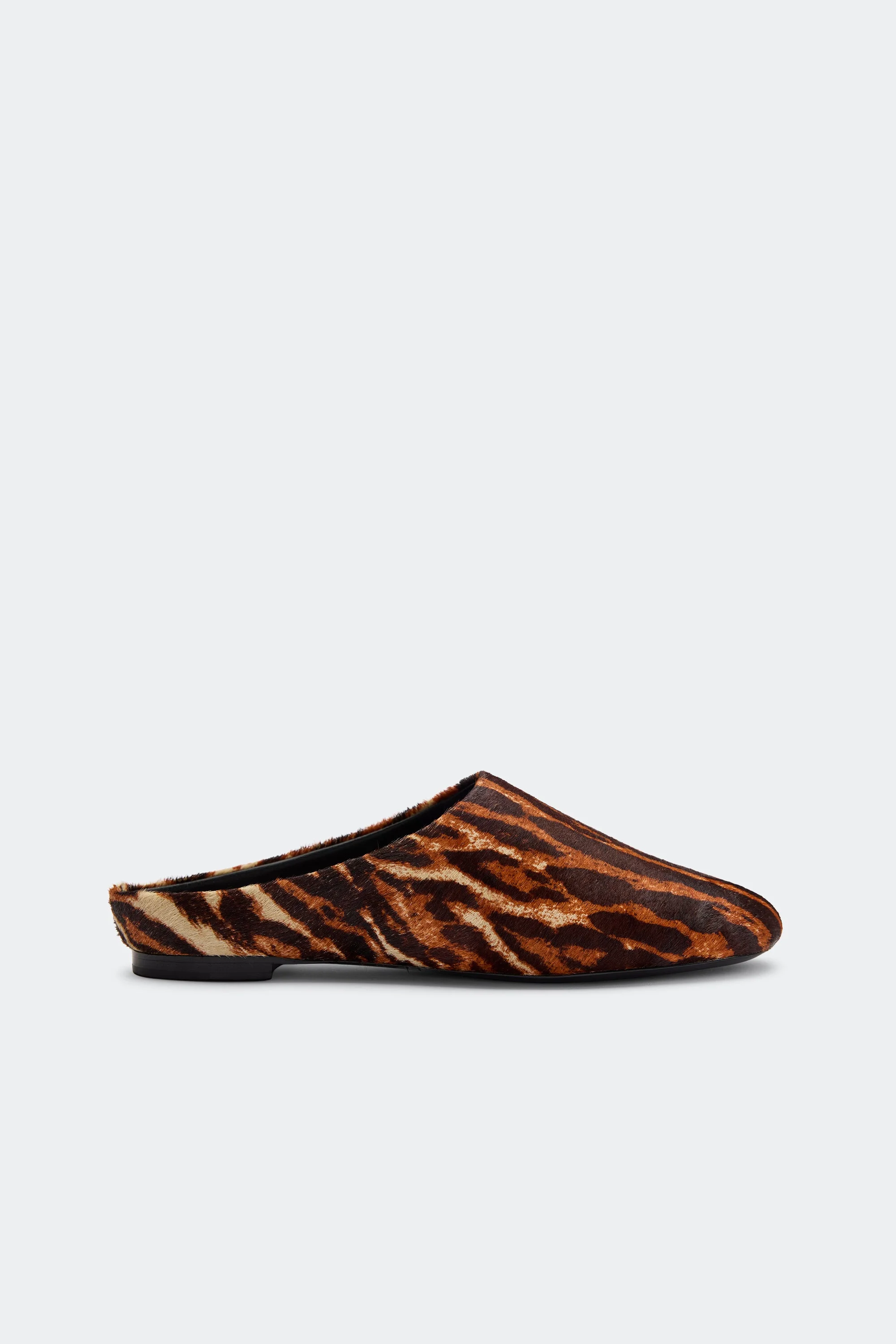 Haircalf Riad Slipper In Abstract Cheetah - 1