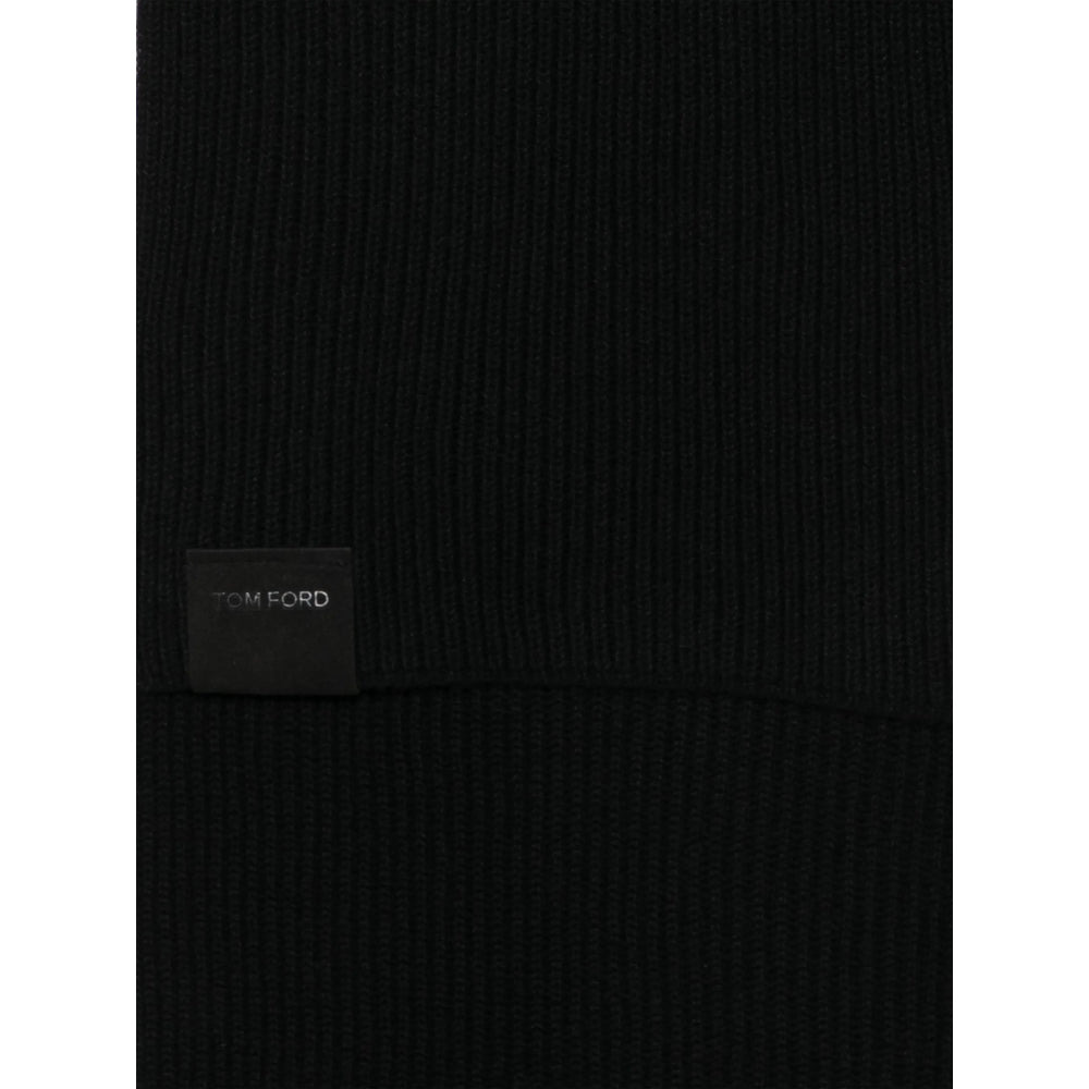 Tom Ford Black Scarves Men - 2