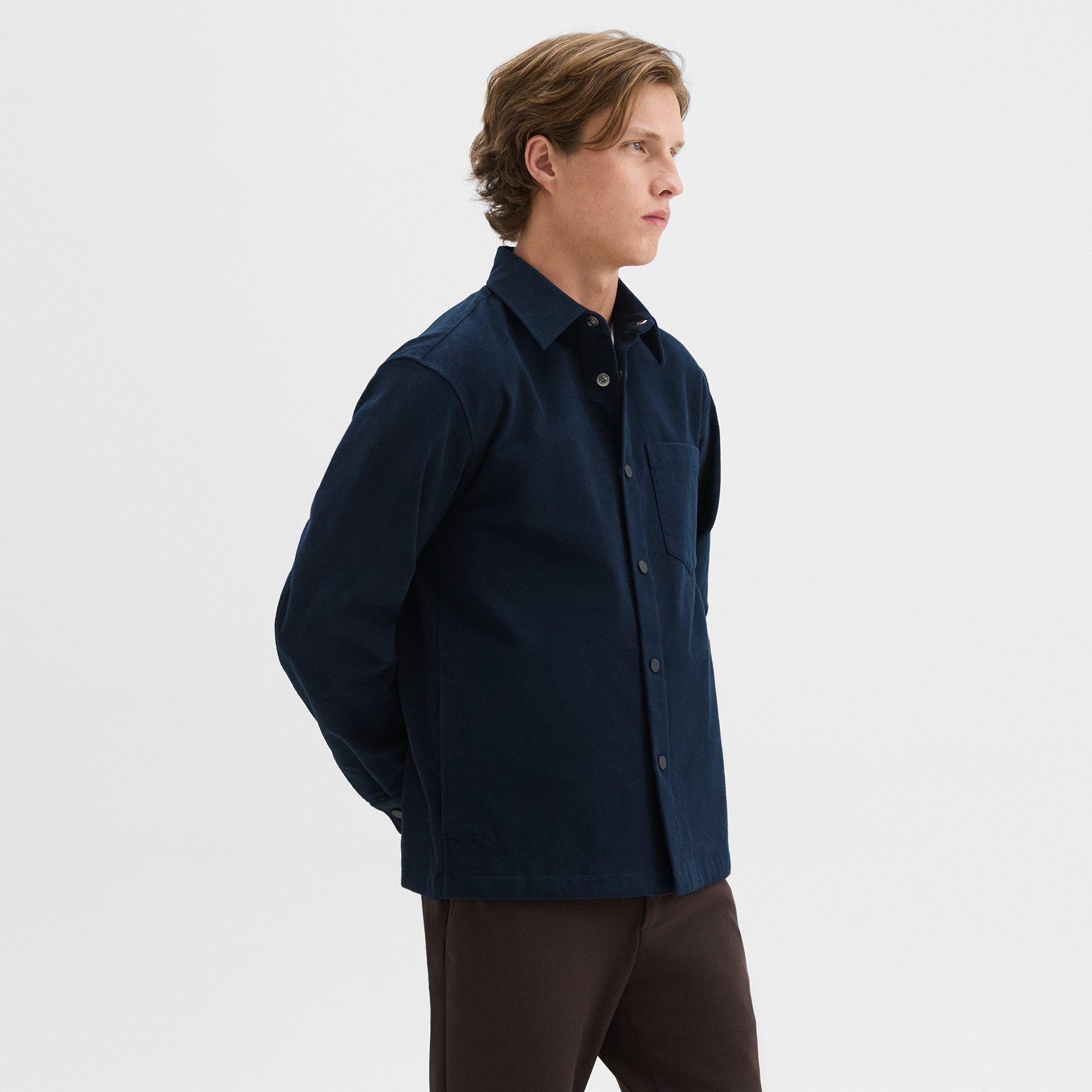 Shirt Jacket in Moleskin Twill - 3