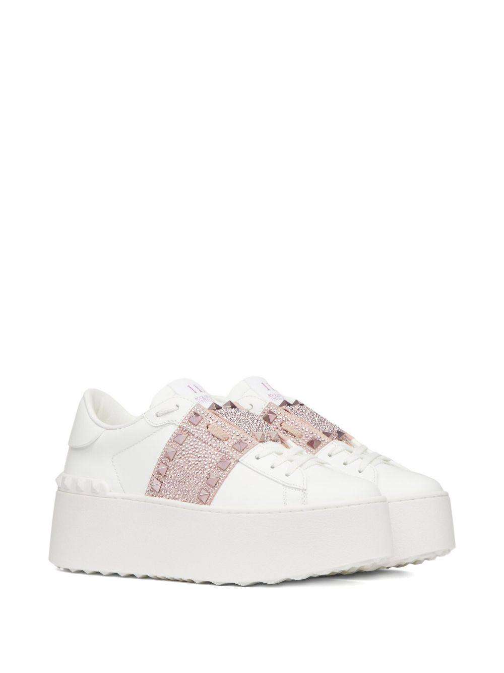 Rockstud Untitled 57mm platform sneakers - 2