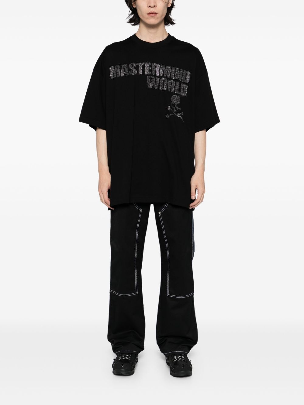 logo-print T-shirt - 2
