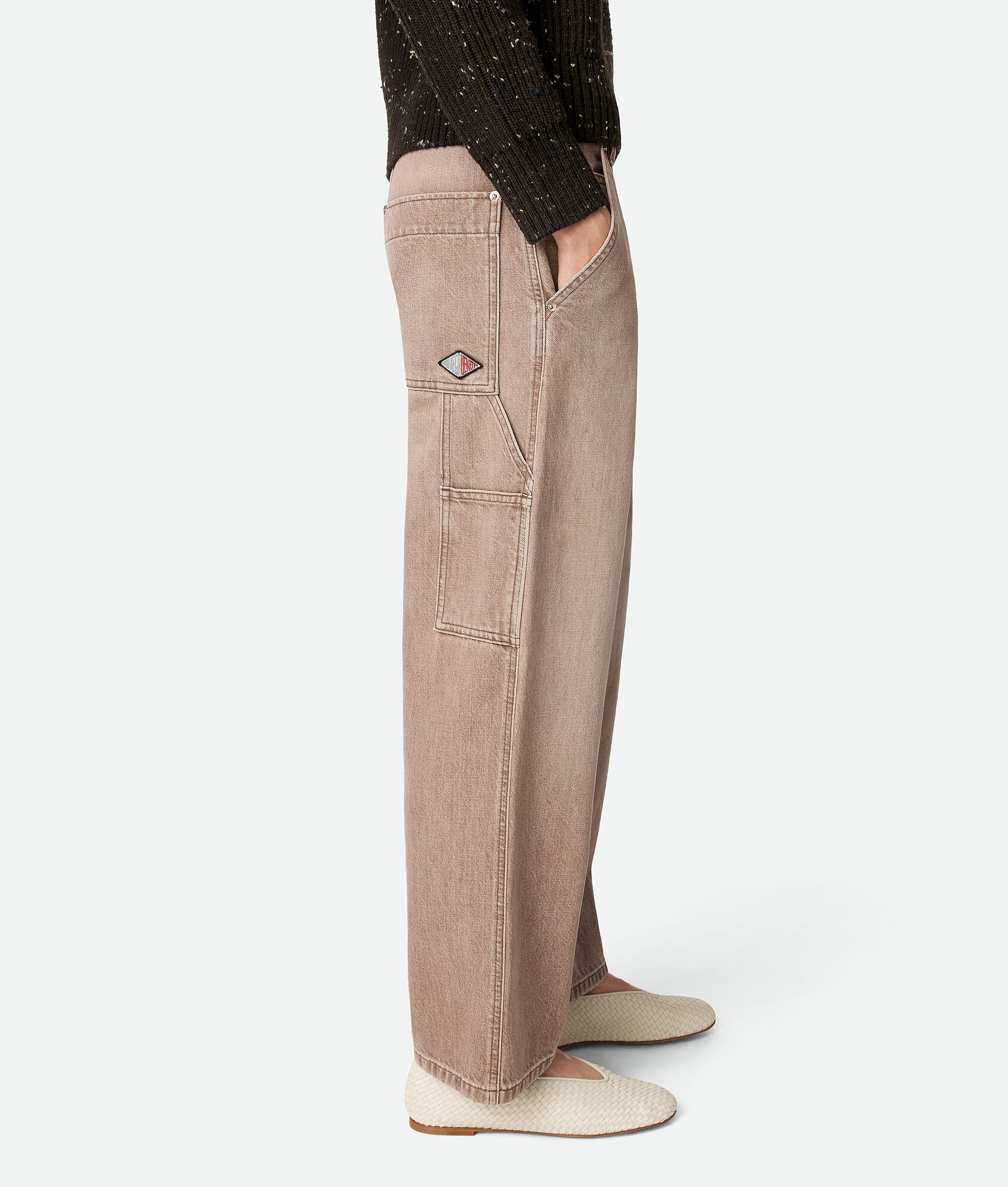Brown Cargo Jeans - 2