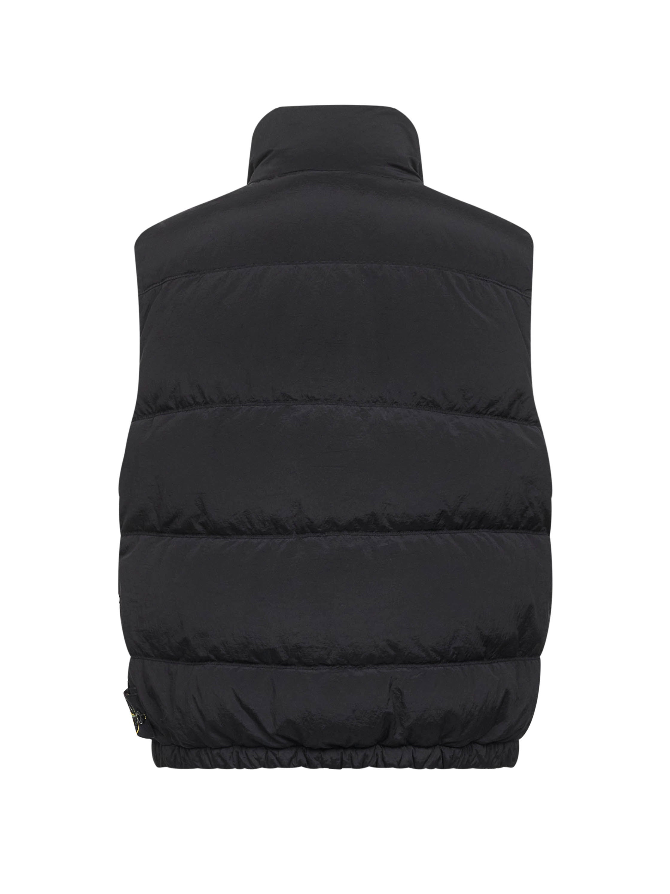 Black Nylon Metal padded vest - 2