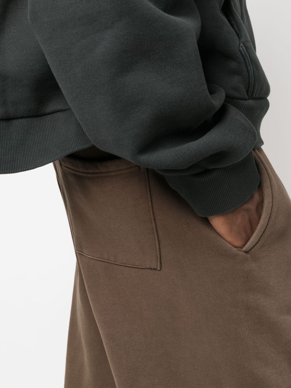 washed organic cotton track pants - 6