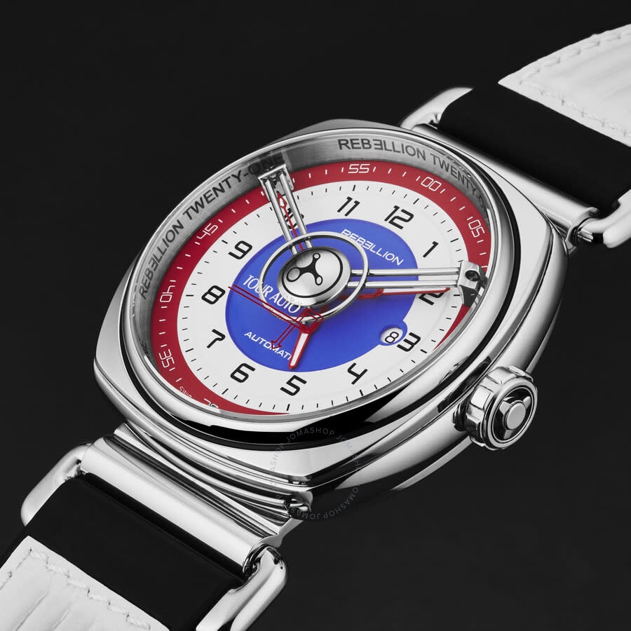 Rebellion - Rebellion Twenty One Automatic White Dial Men's Watch RB.21.3H.ST.TAU21 - 2