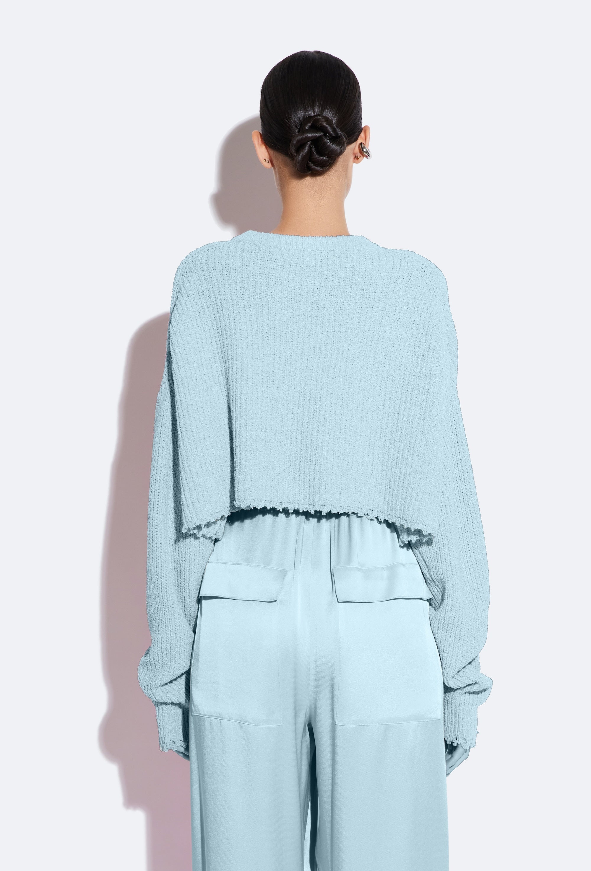 Textured Cotton Sweater - 3