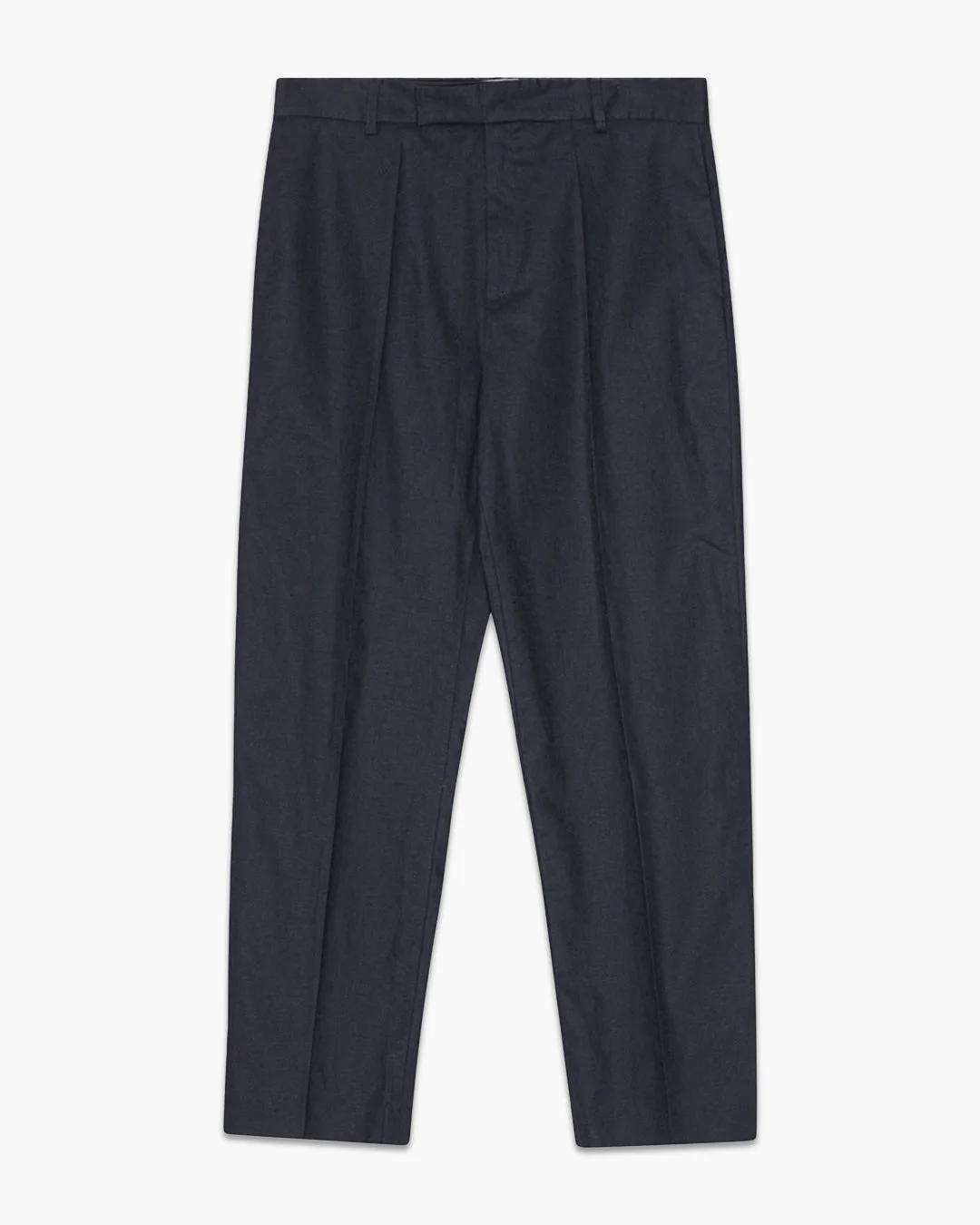 Pleated Linen Trousers - 1