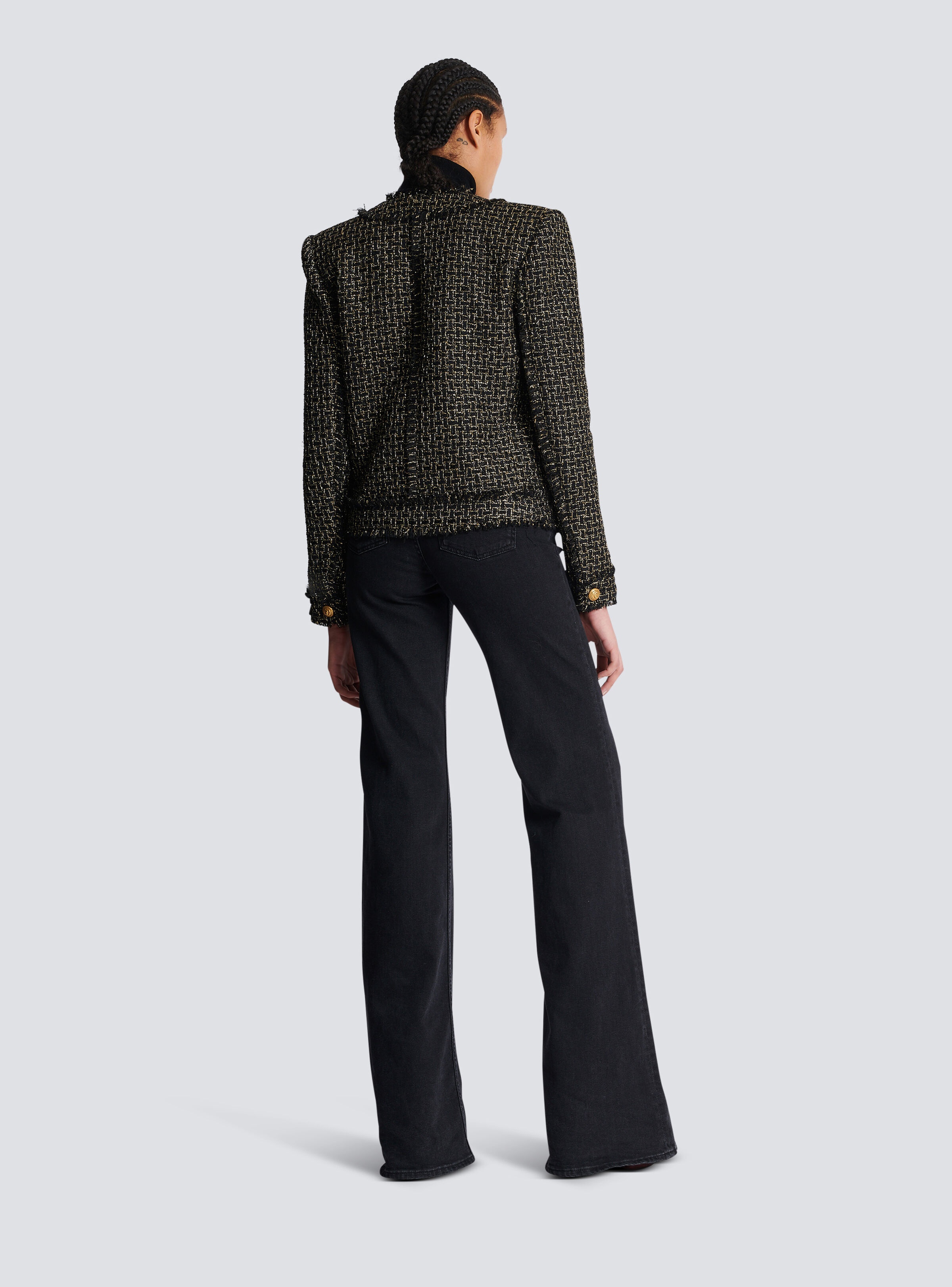 Lurex tweed jacket - 4