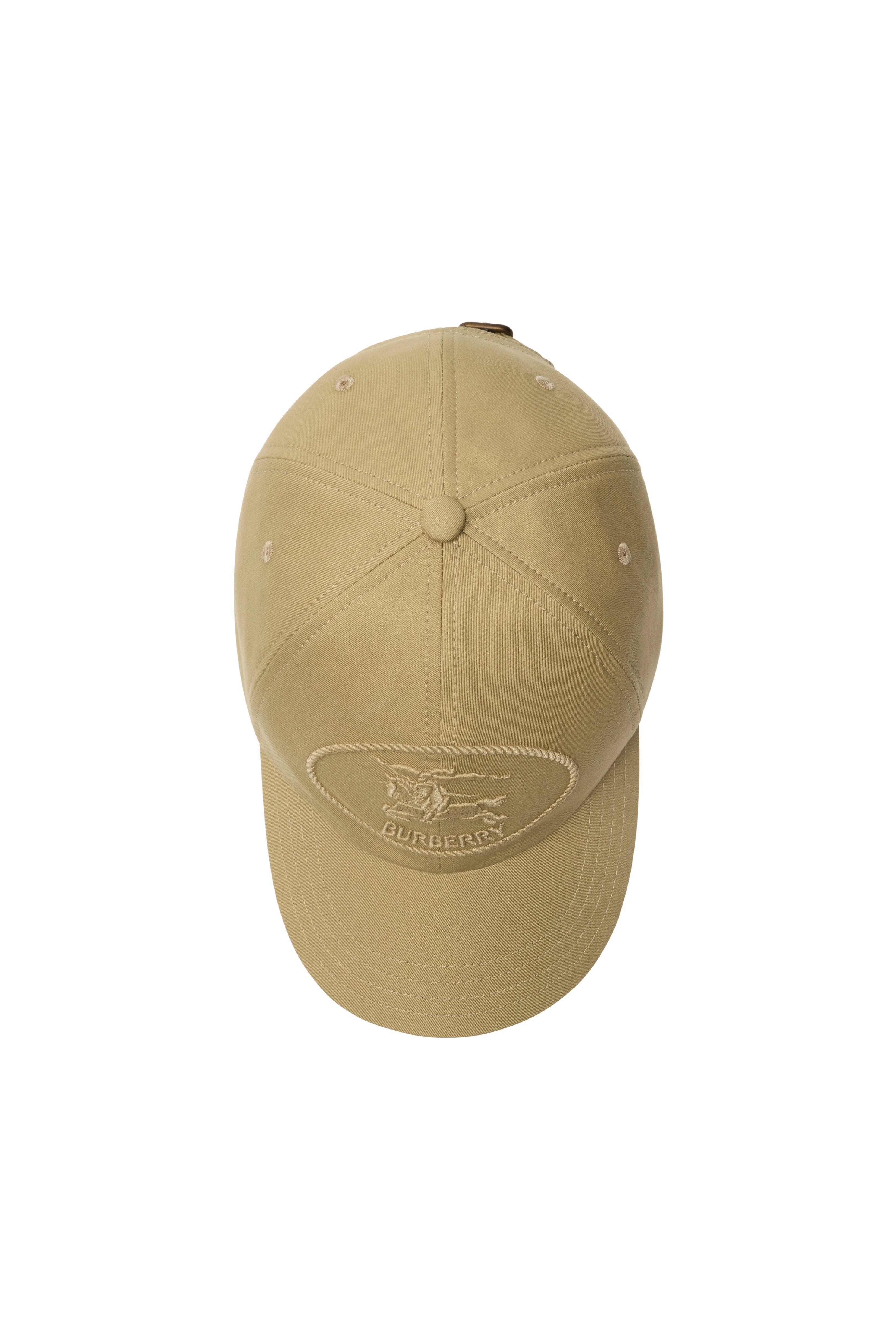 burberry Knight Stamp Gabardine Baseball Cap in Hamper at Nordstrom - 3