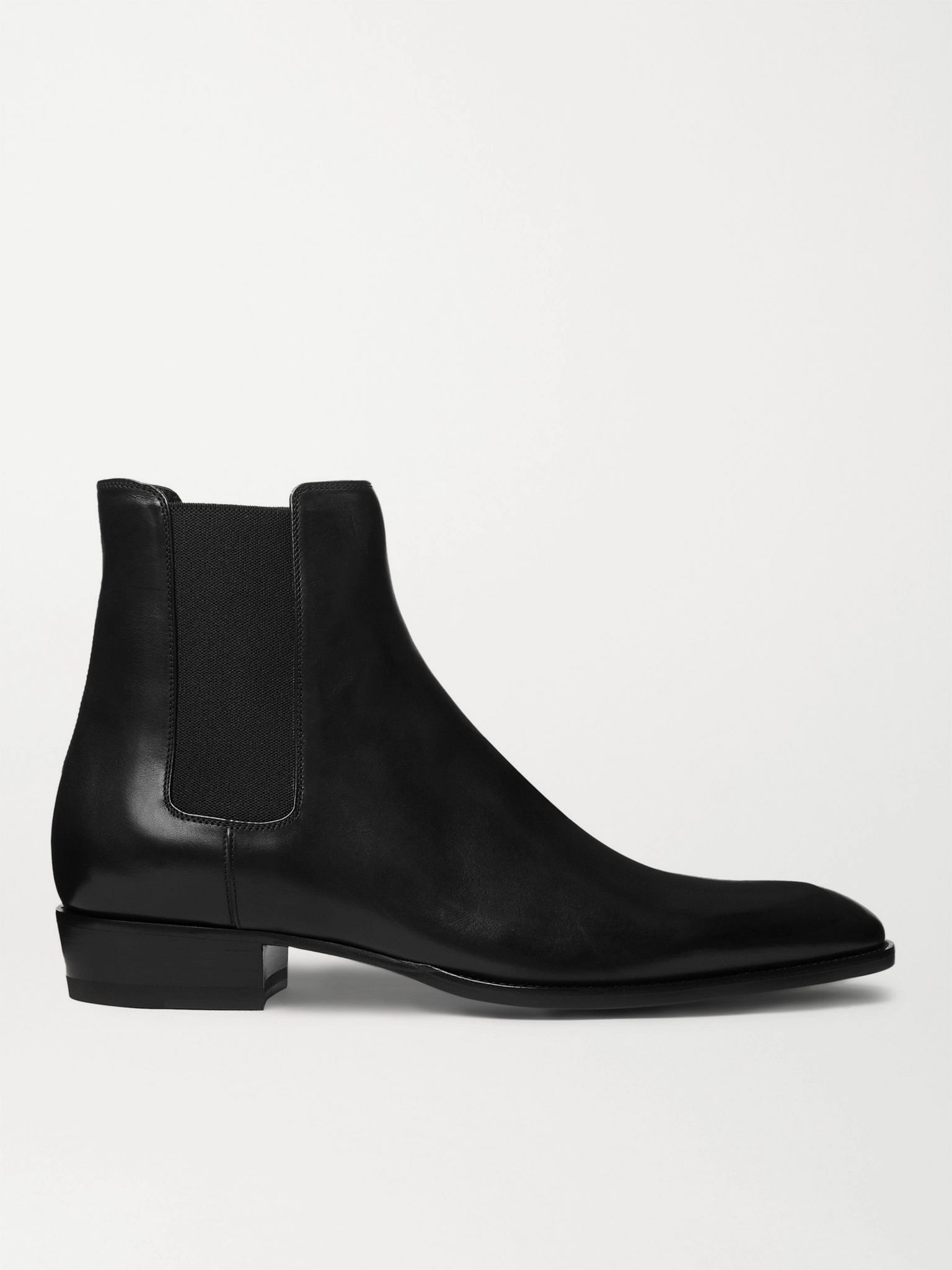 Wyatt Leather Chelsea Boots - 1