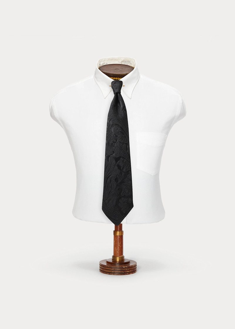 Handmade Floral Jacquard Tie 1