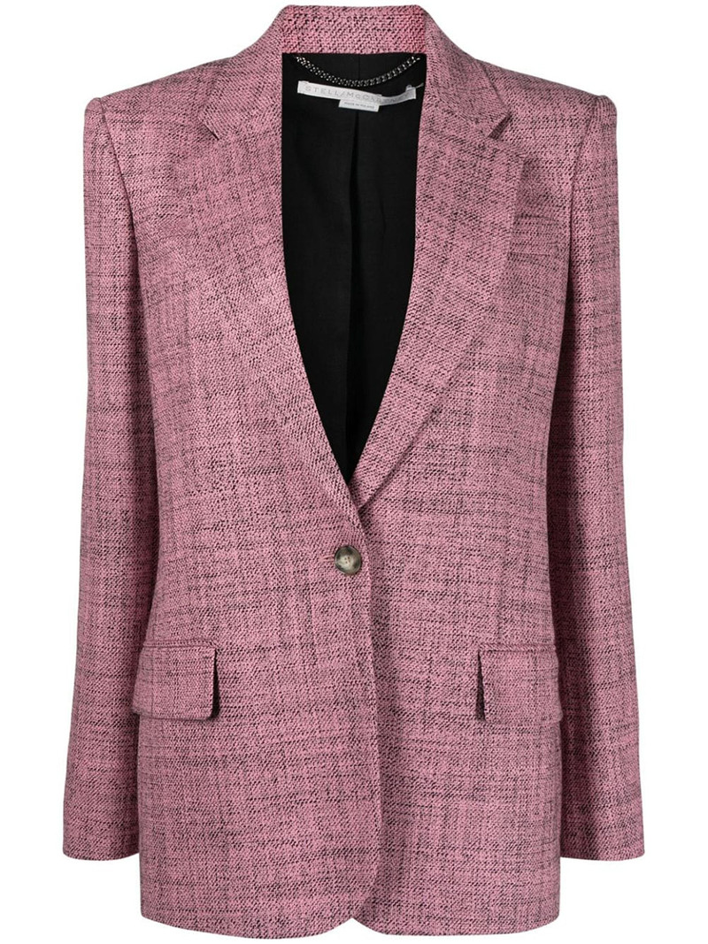 single-breasted wool blazer 1