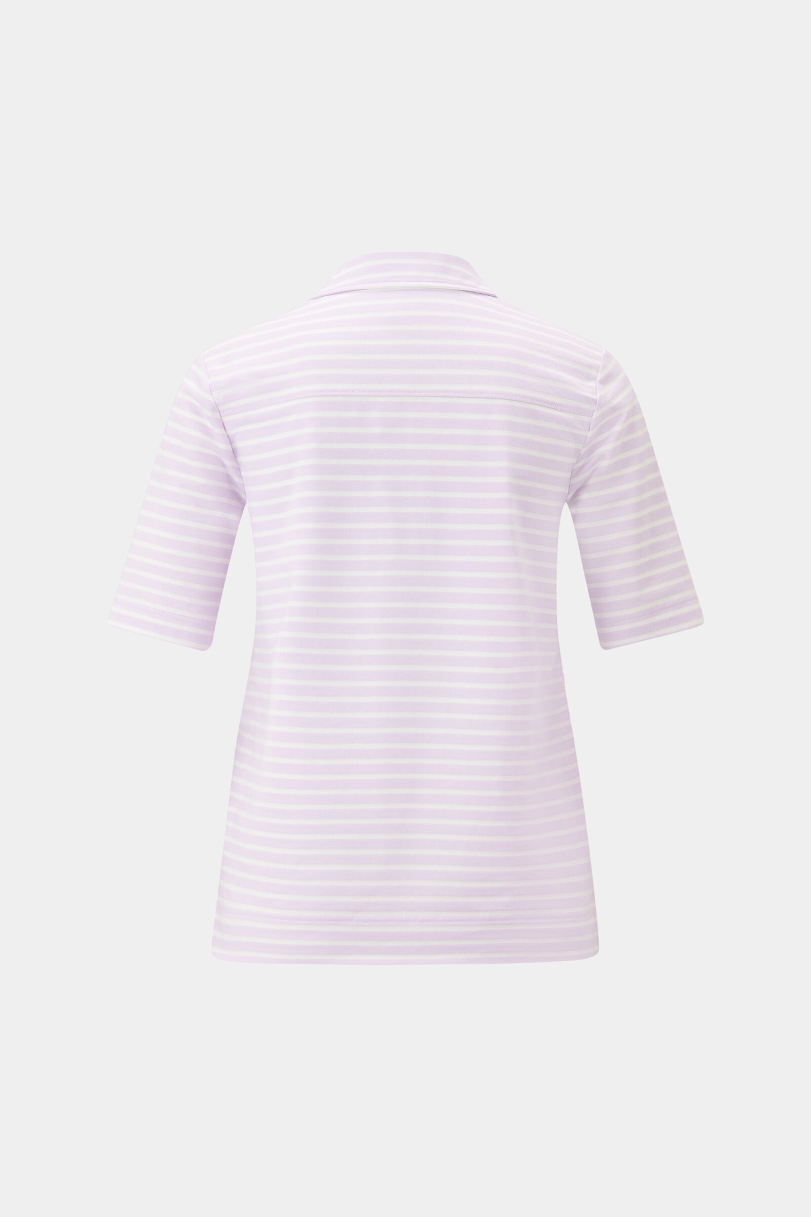 Peony polo shirt in Lilac/Off-White - 6