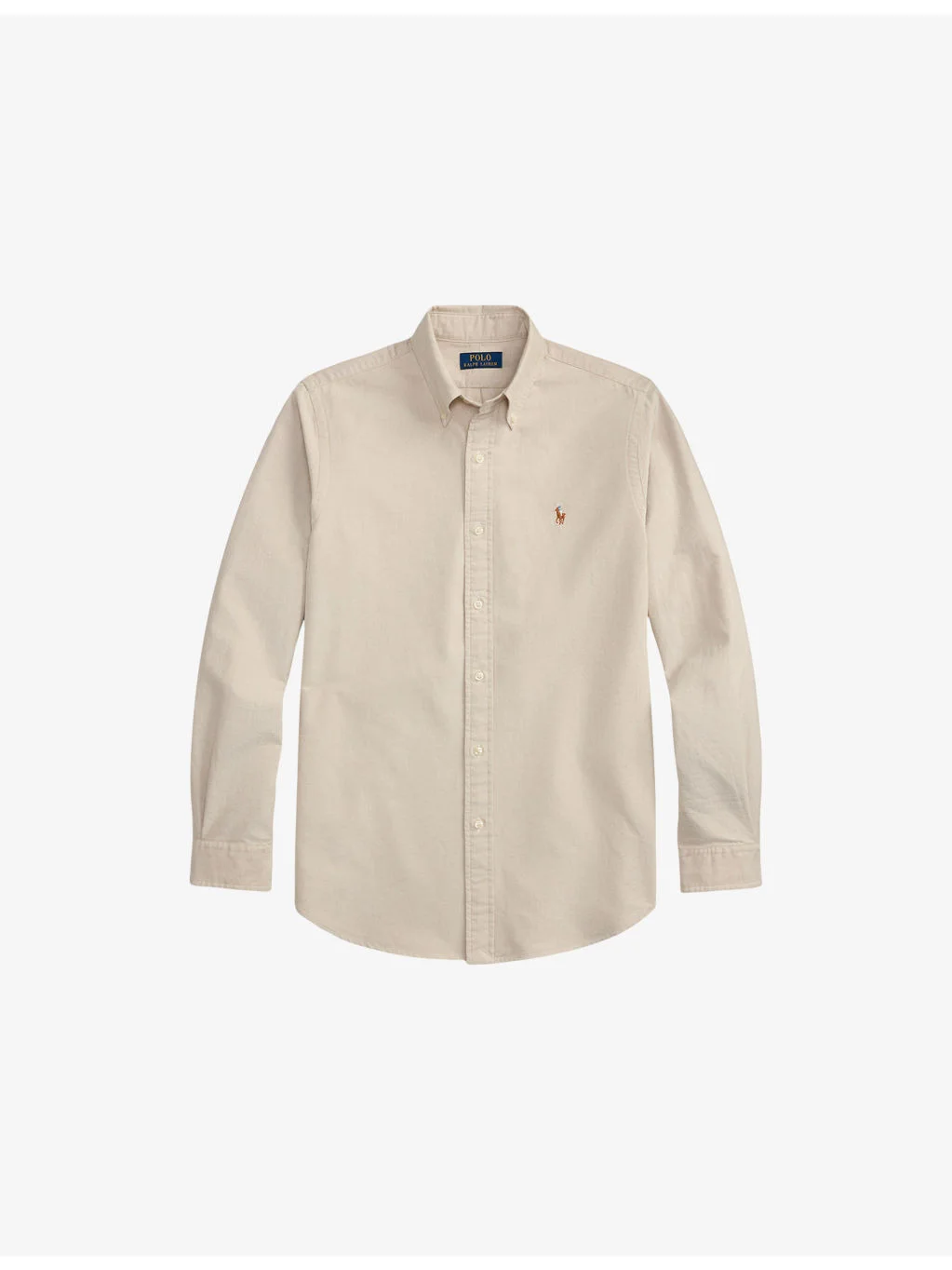 Logo-Embroidered Custom-Fit Cotton Oxford Shirt - 1