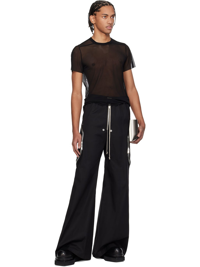 Rick Owens Black Temple Heizer Belas Cargo Pants outlook