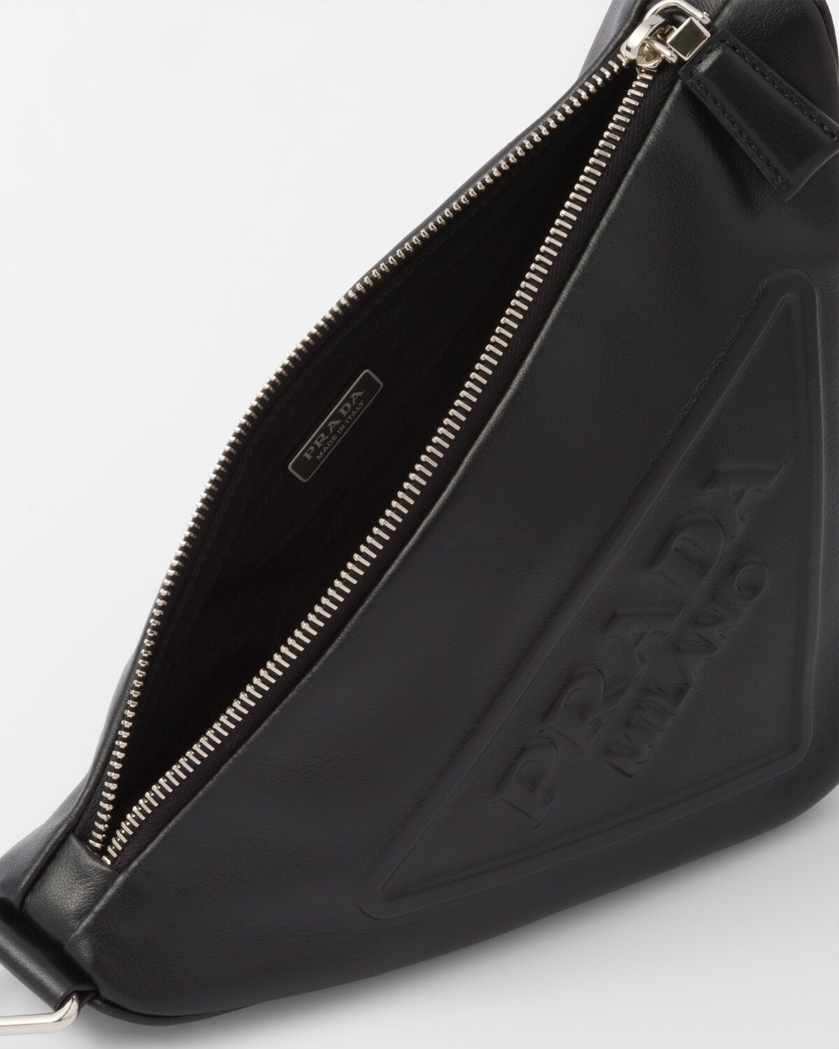Leather Prada Triangle shoulder bag - 5