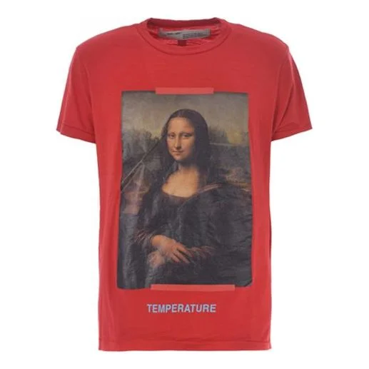 Off-White Monalisa Short Sleeve Mens Mona Lisa OMAA002S180010122010 - 1