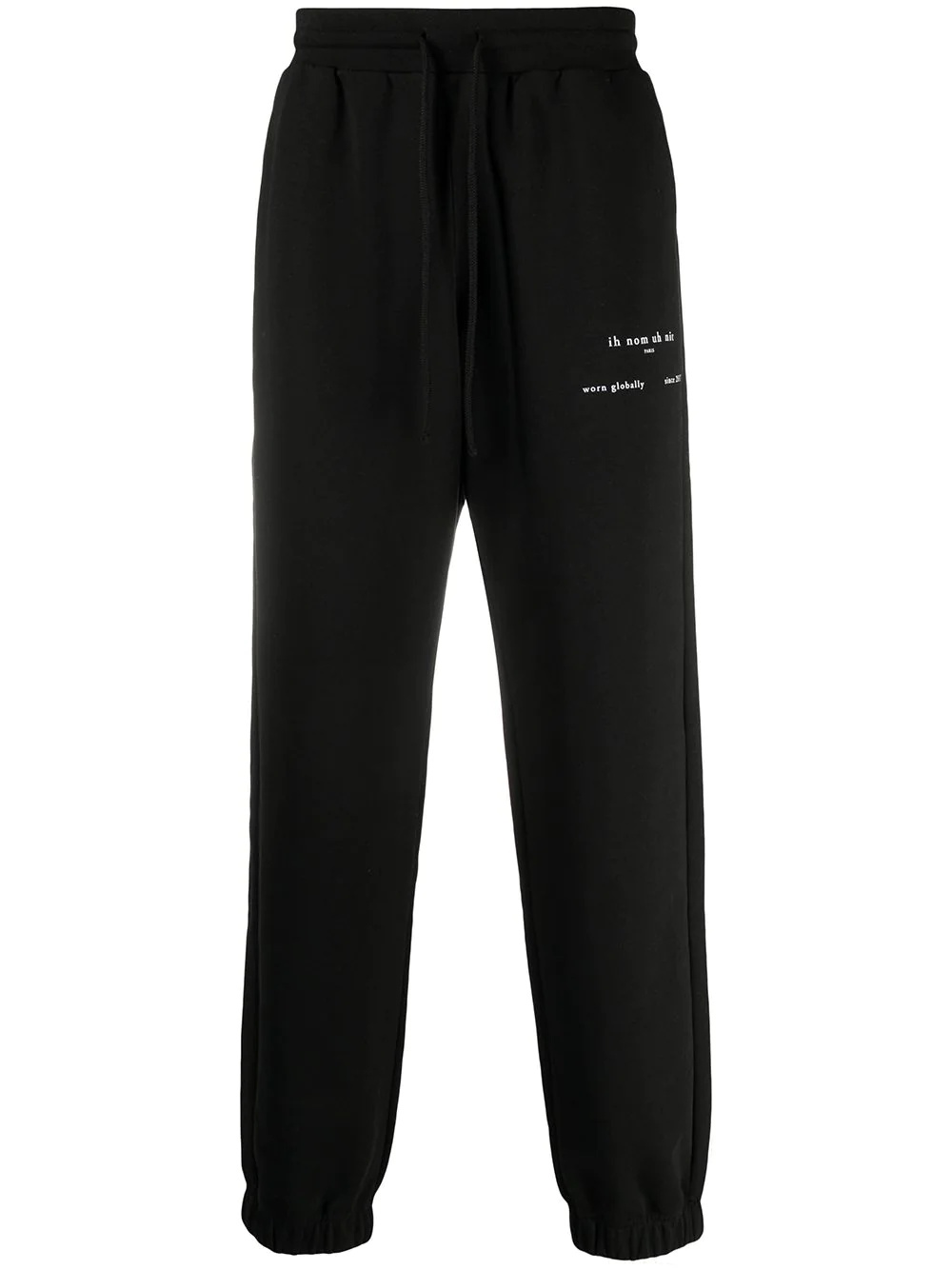 logo-print track pants - 1