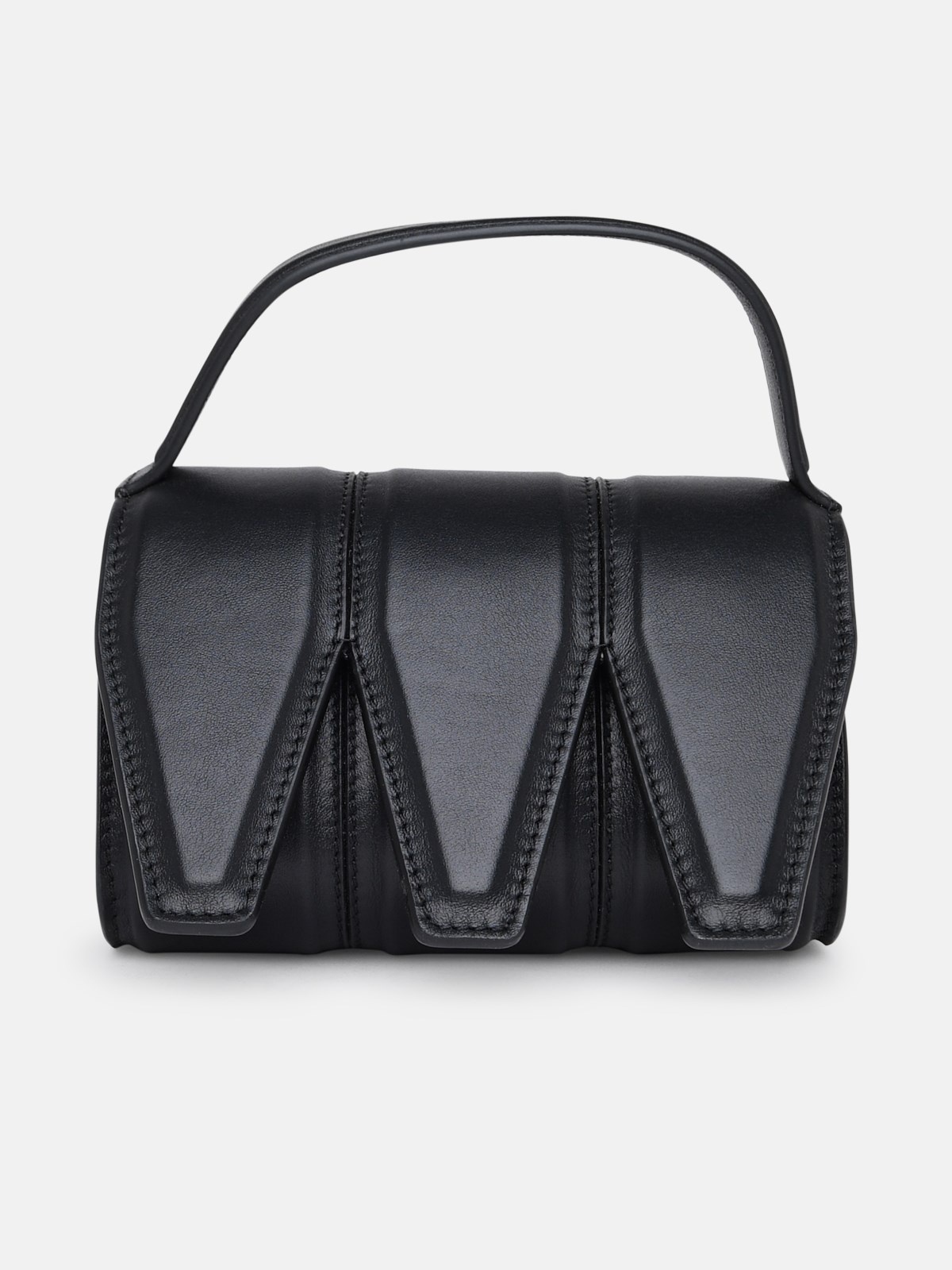 Three bag in black leather - 1