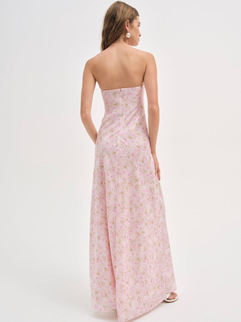 For Love & Lemons Carla Strapless Maxi Dress outlook