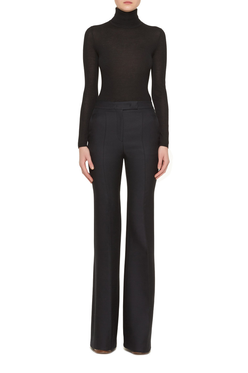 GABRIELA HEARST Costa Turtleneck in Black Silk Cashmere outlook