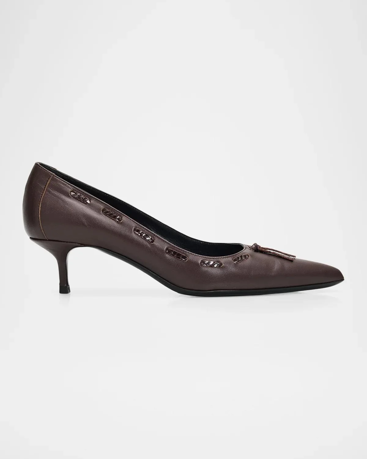 45mm Sebastian Leather Pumps - 1