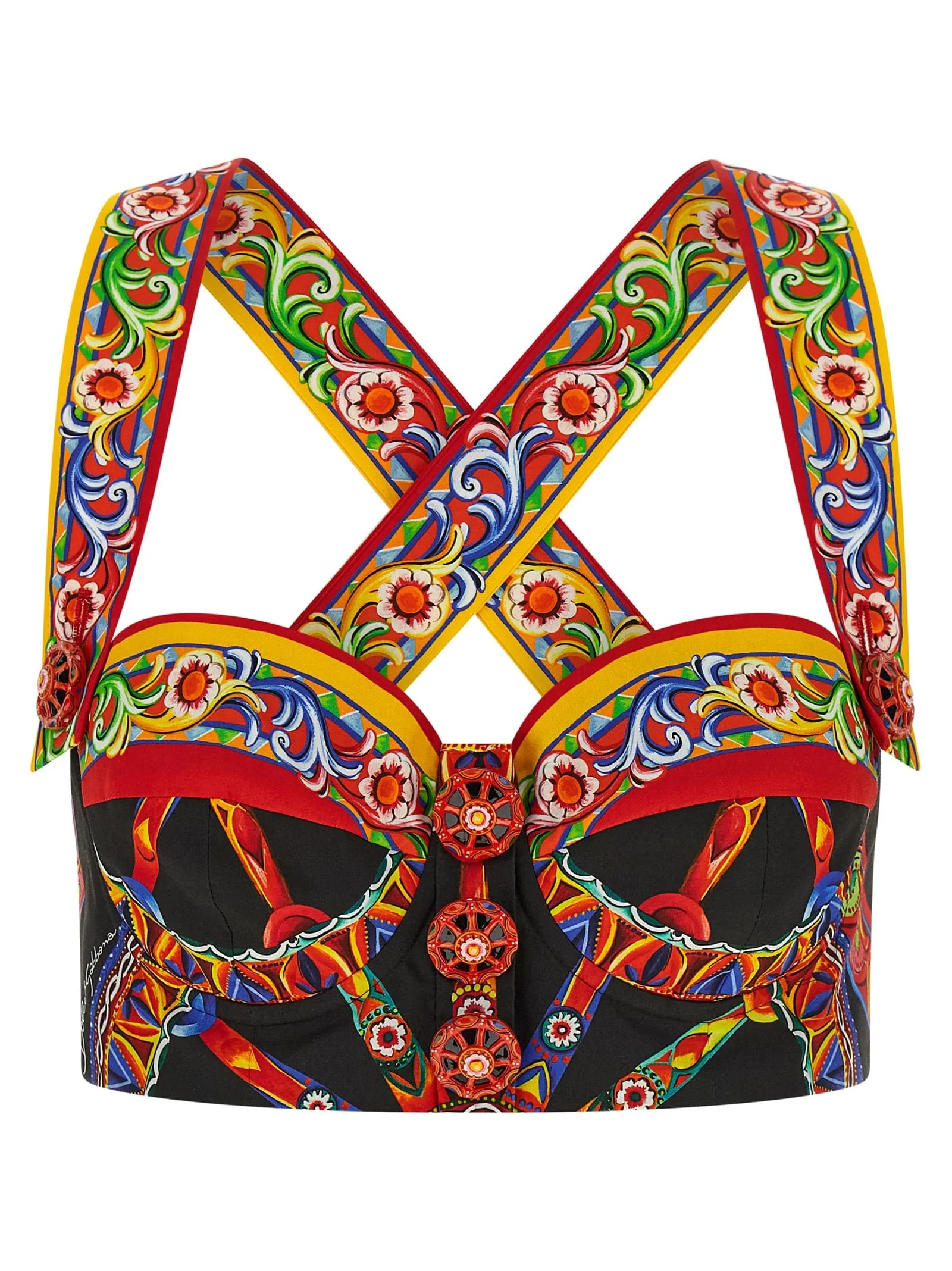 Dolce & Gabbana Women 'Carretto' Bustier Top - 1
