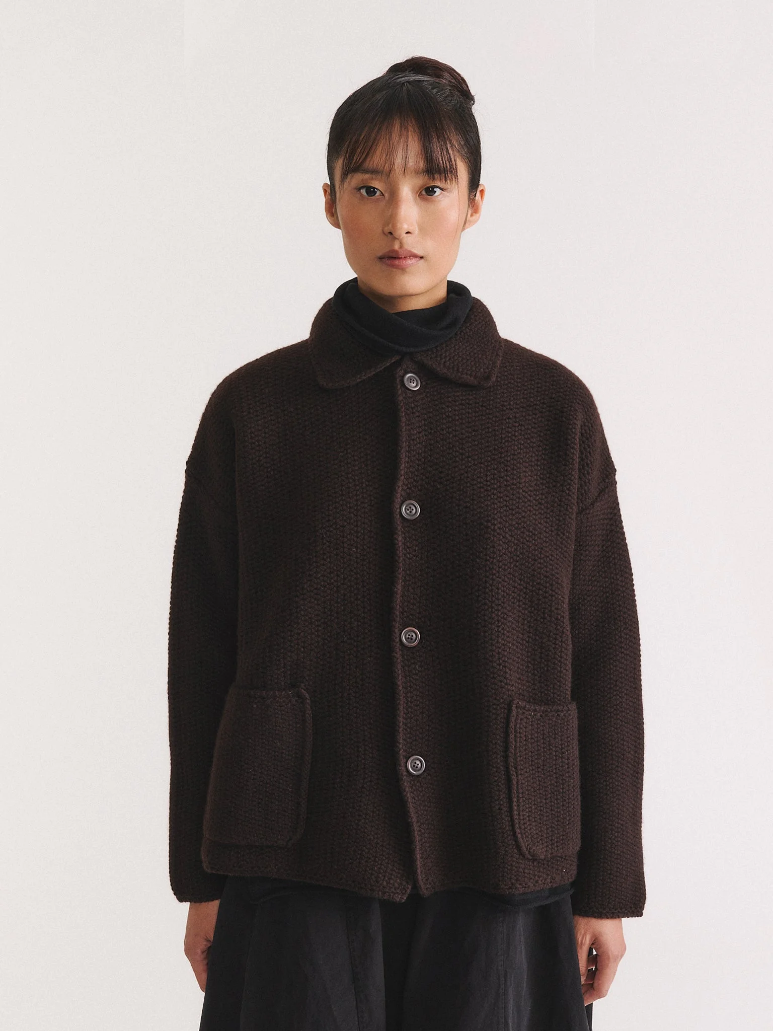 ROVER JACKET - WOOLY - EBONY - 1