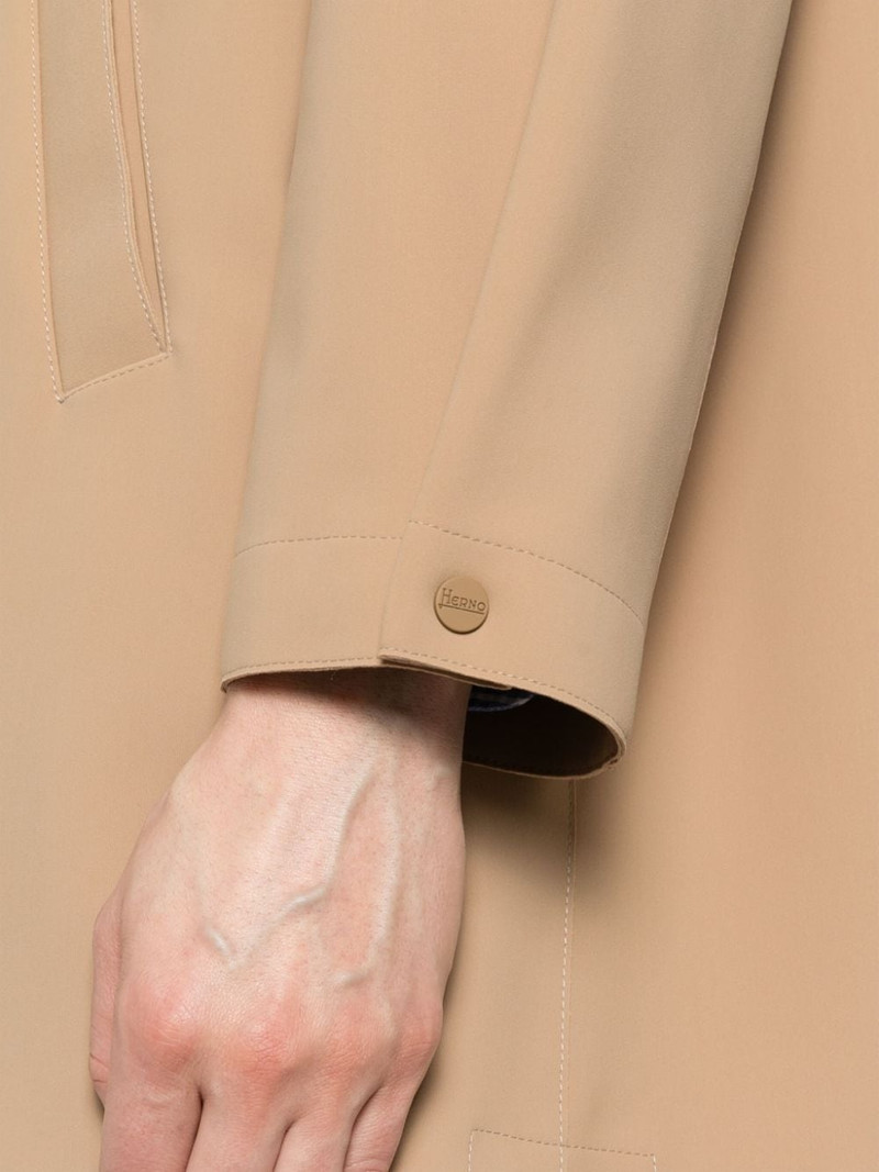 single-breasted midi coat 5