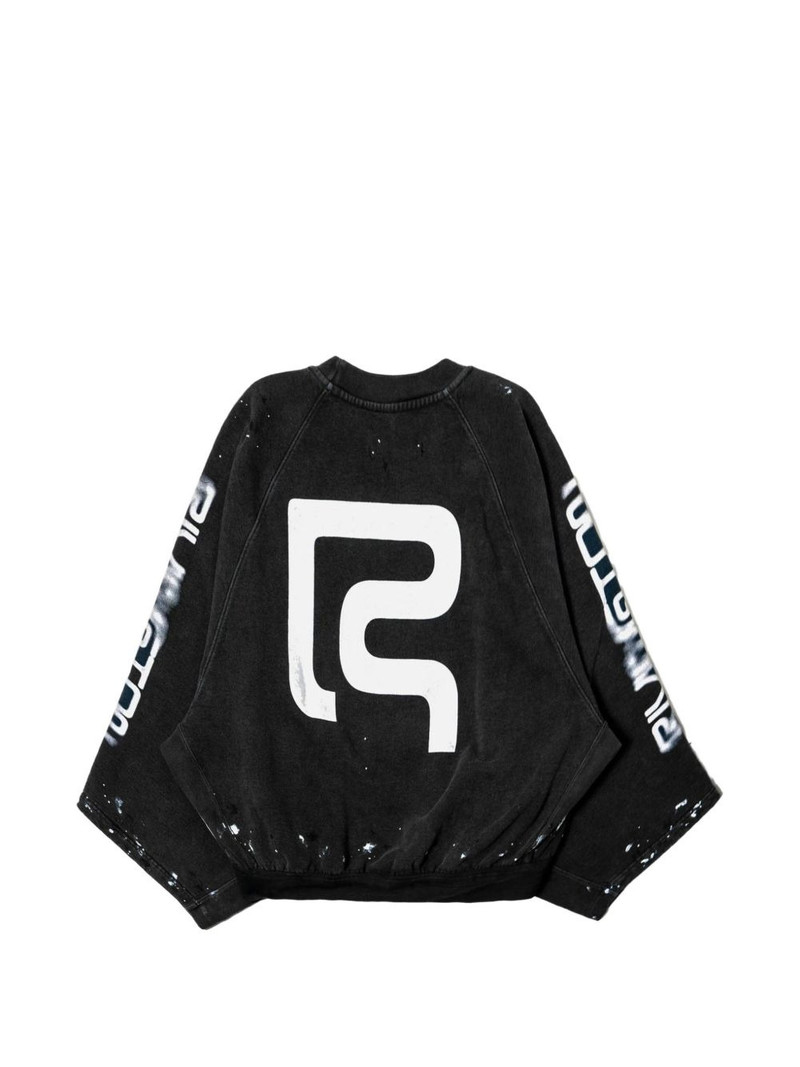 RRR123 Radical Paper long-sleeve sweatshirt outlook