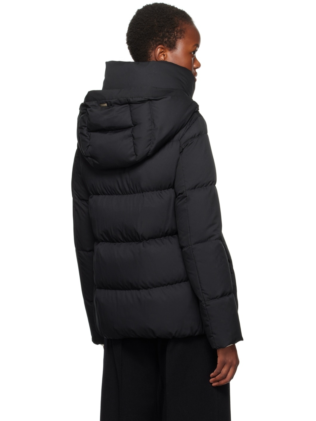 Black Arendelle Down Jacket - 3