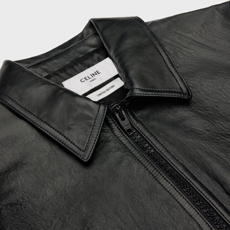 celine wiltern blouson jacket in soft lambskin 3