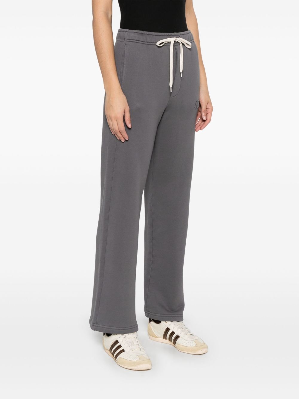 jersey-texture track pants - 3