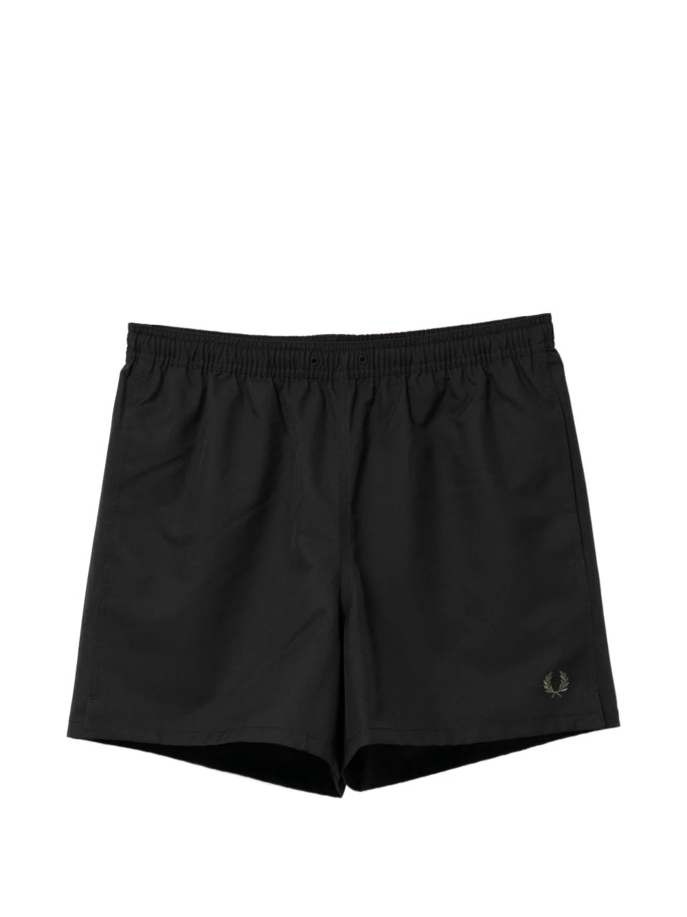 logo-embroidered shorts - 1