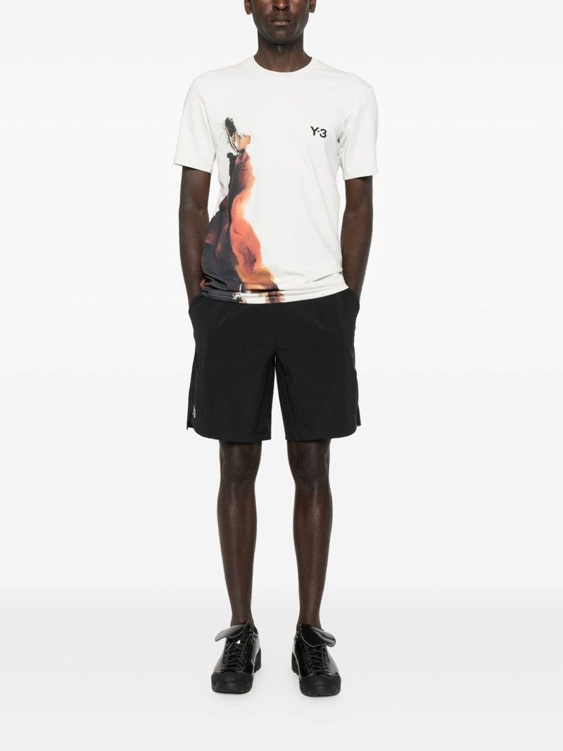 Y-3 abstract-print T-shirt outlook
