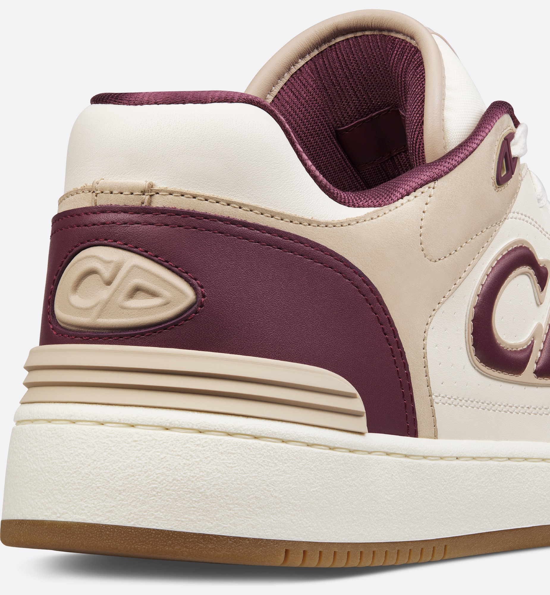 Dior ディオール B57 ドリブル ロートップ バーガンディ★クール Dior B57 Low-Top Sneaker | REVERSIBLE
