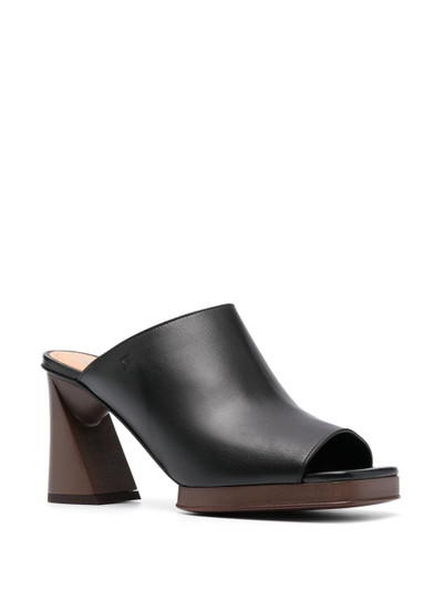 Tod's Platform 95mm leather mules outlook