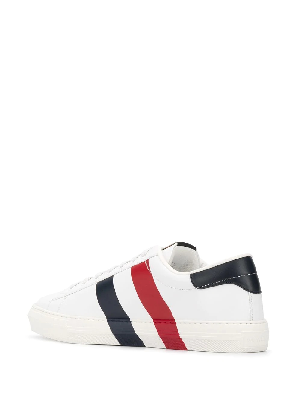 striped low-top sneakers - 3