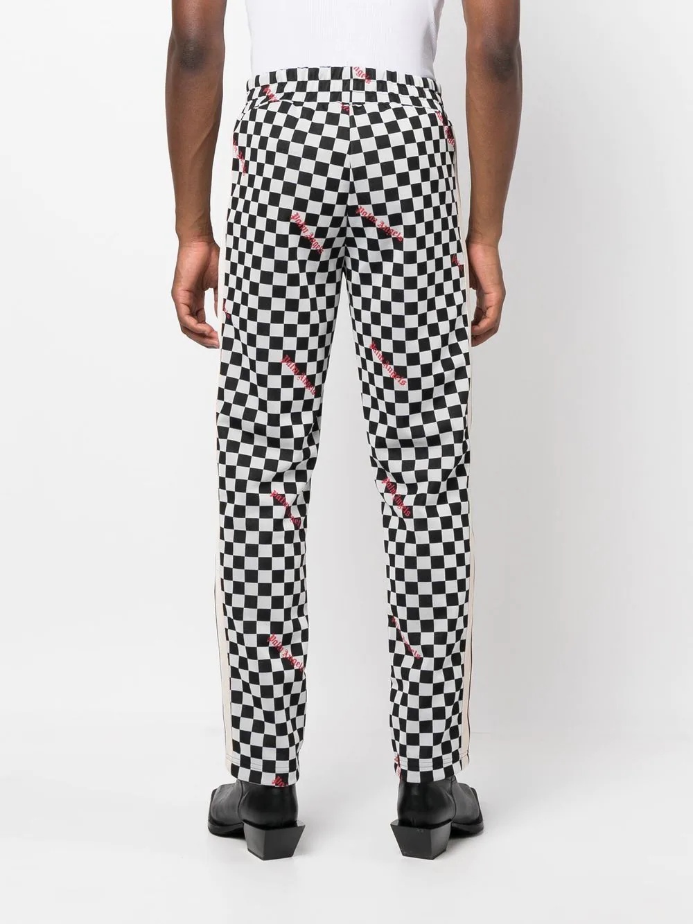 Jacquard Damier classic track pants - 4