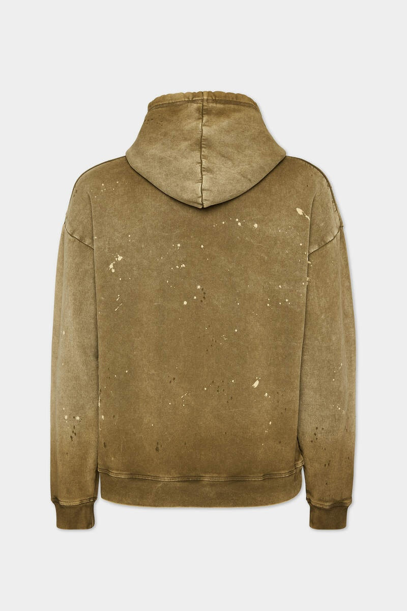 DSQUARED2 DELAVÈ RELAX FIT HOODIE SWEATSHIRT outlook
