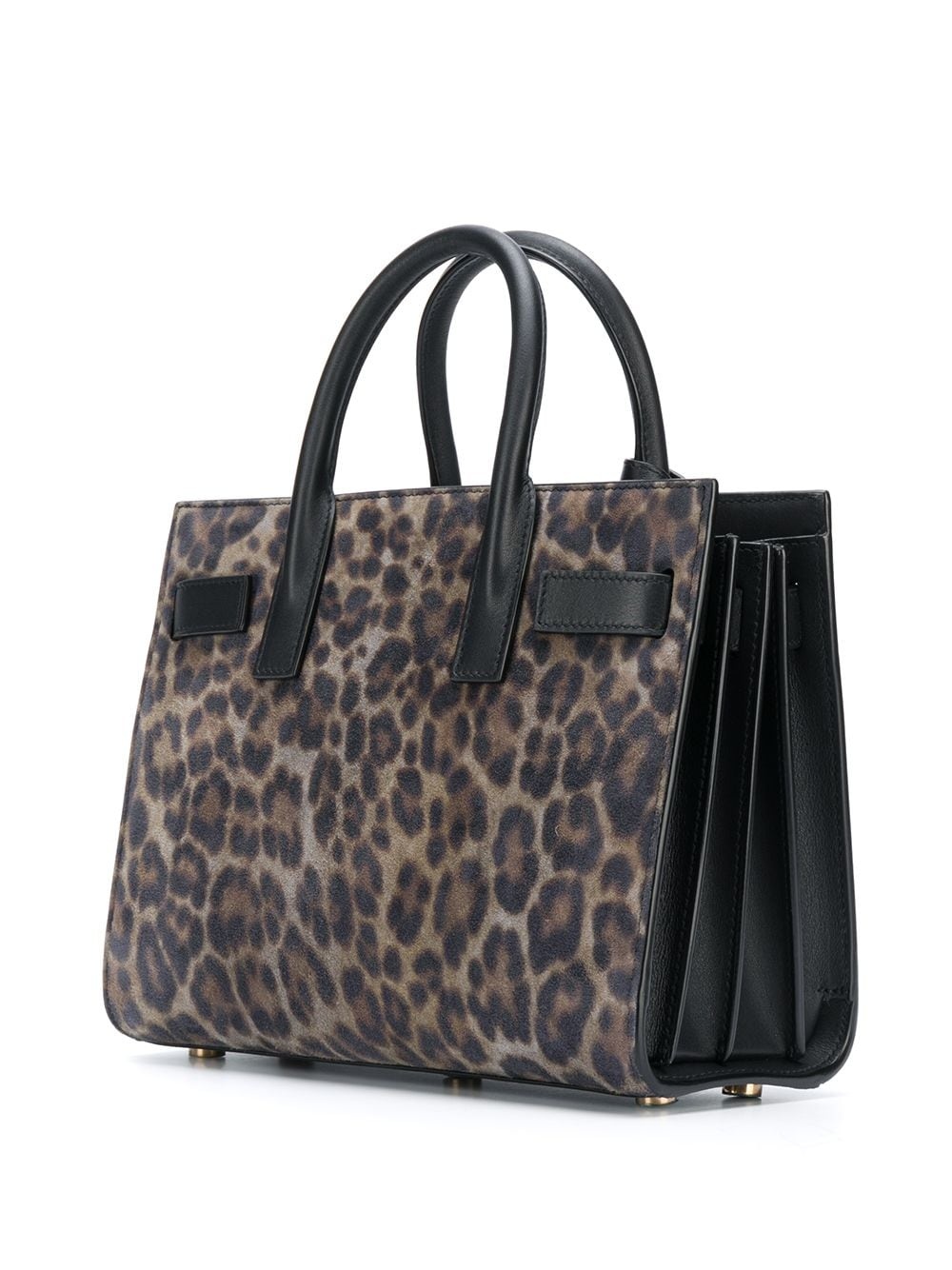 leopard print tote bag - 3