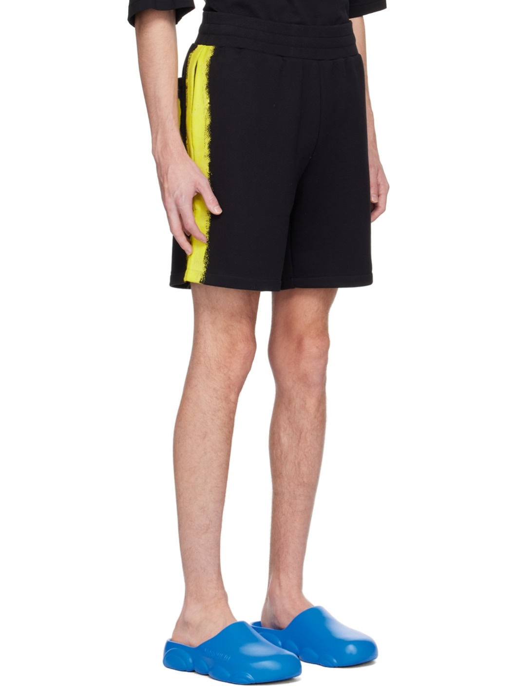 Black Paint Shorts - 2