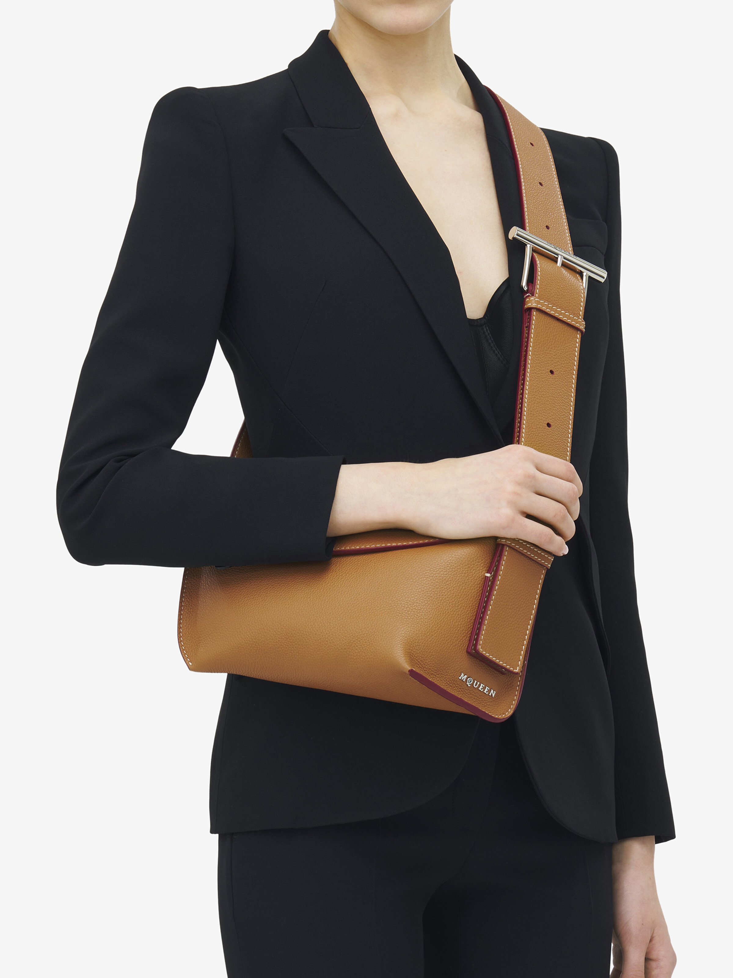 McQueen T-Bar Sling Bag - 2