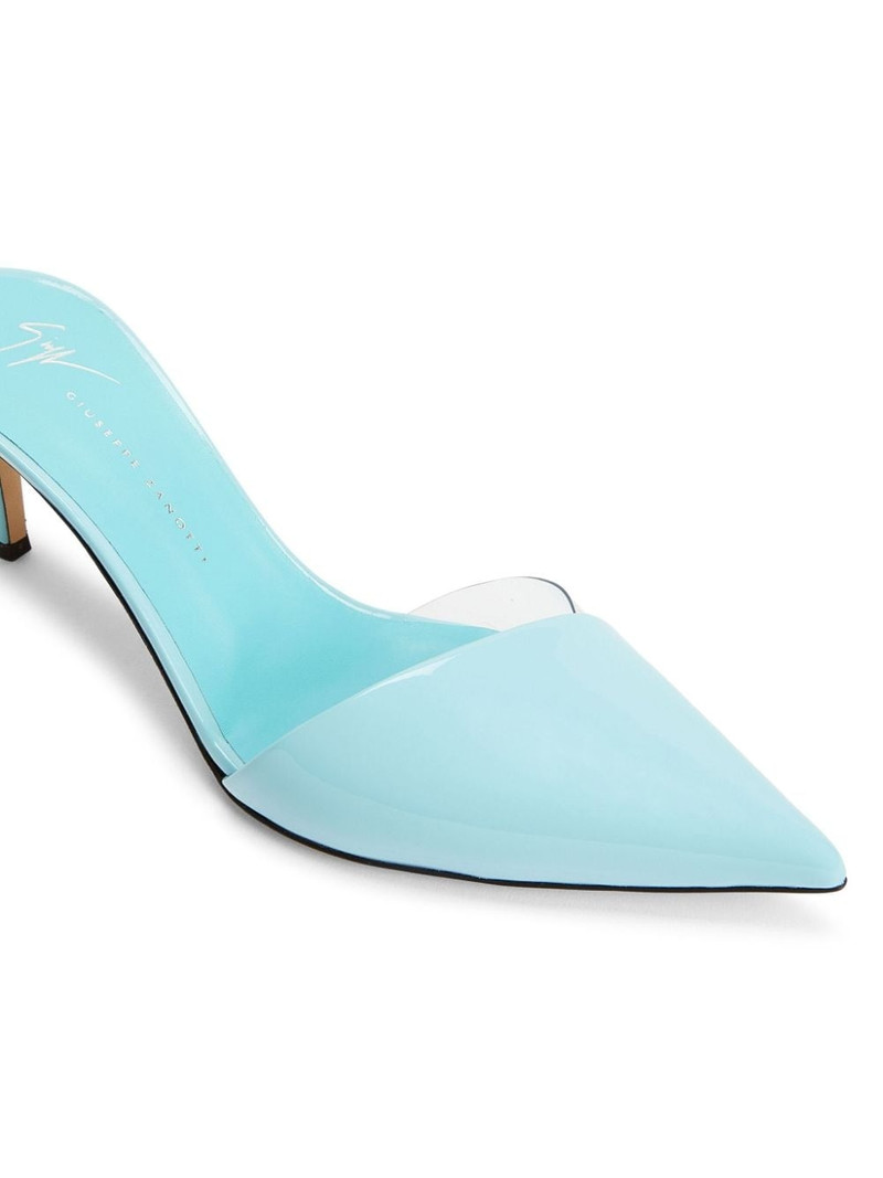 Xenya Crystal 70mm pumps 4