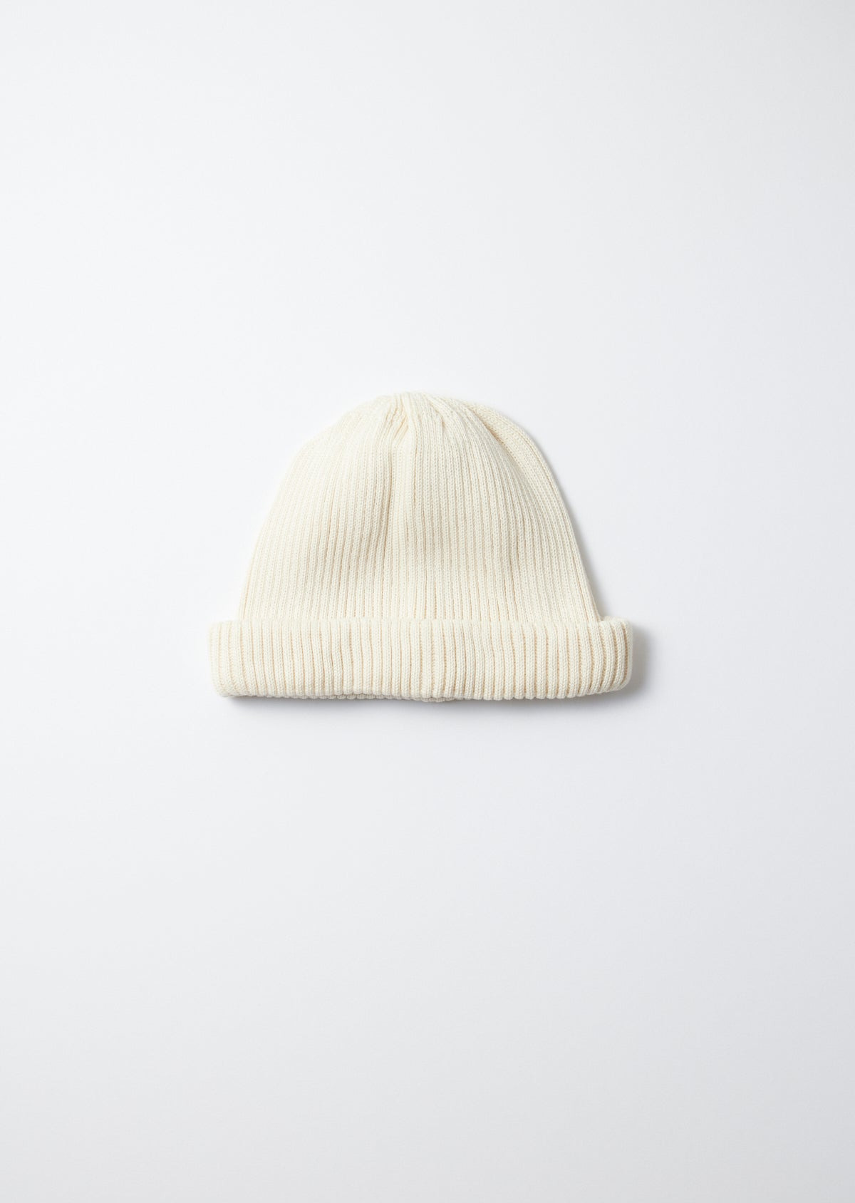 ROT-5021-IVO ROTOTO - Cotton Roll Up Hat - Ivory - 1