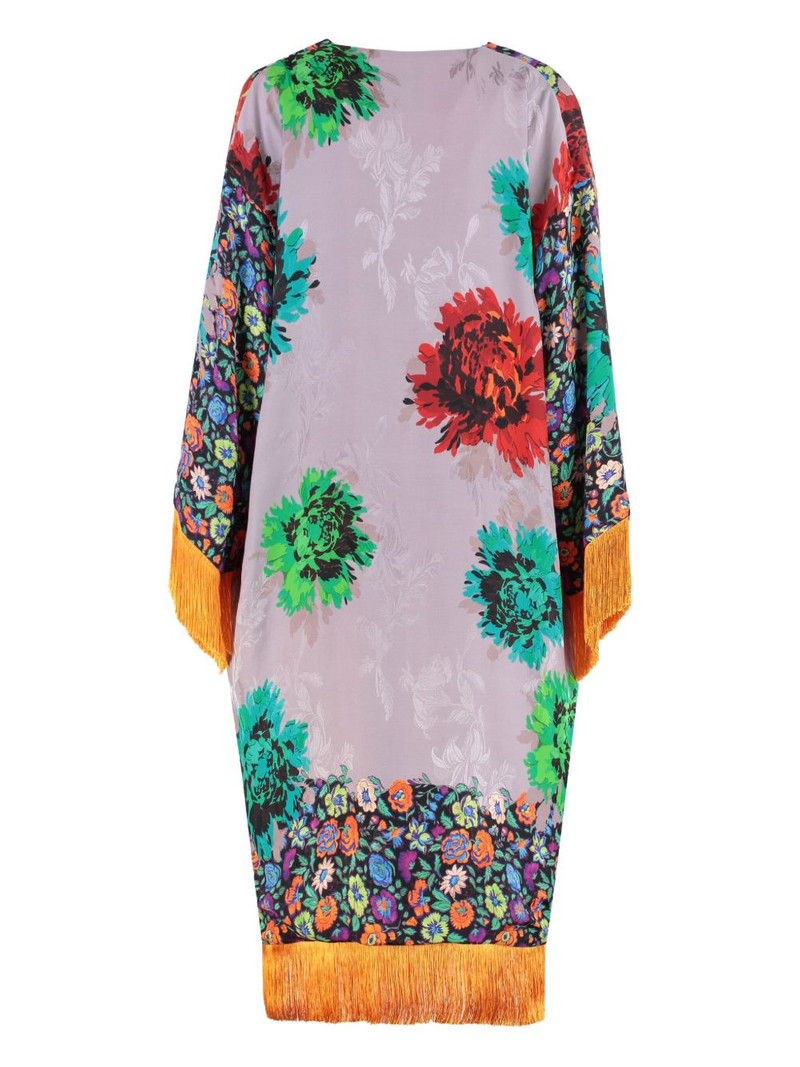 Etro floral-print coat outlook