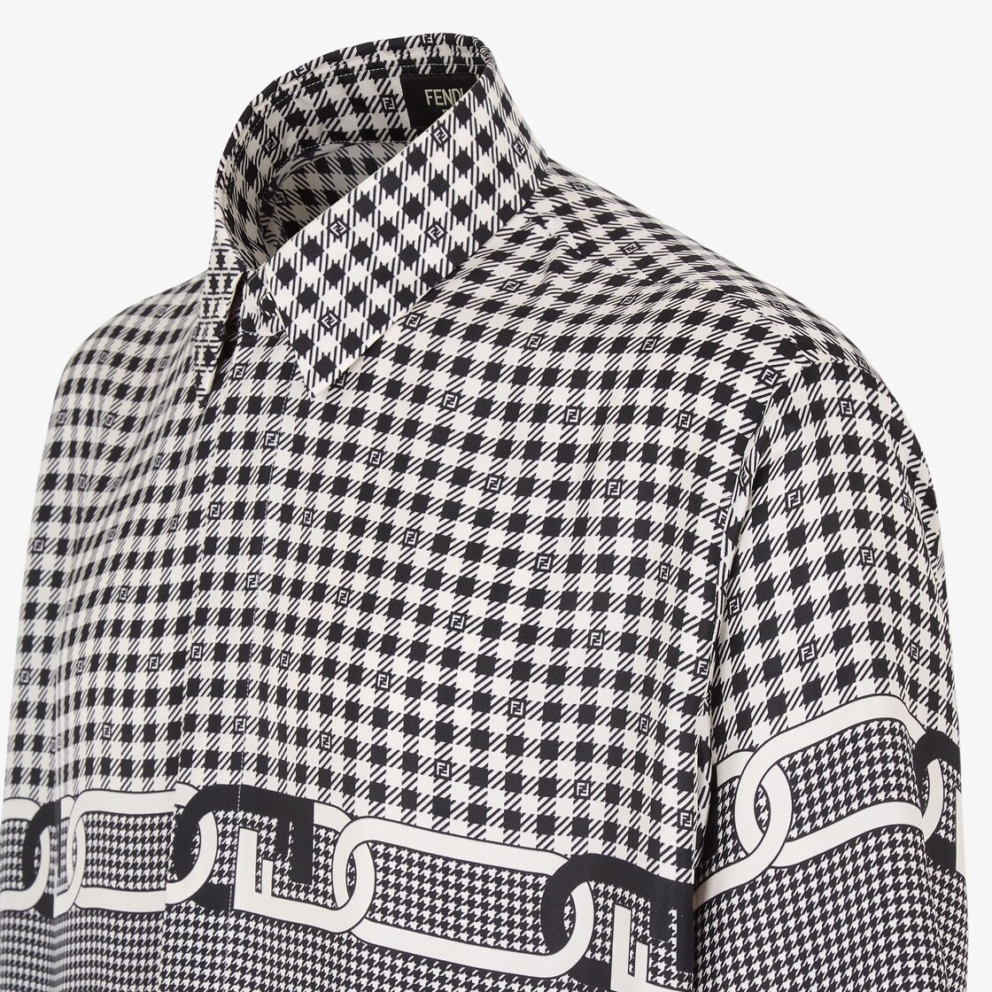 Multicolor silk shirt - 3