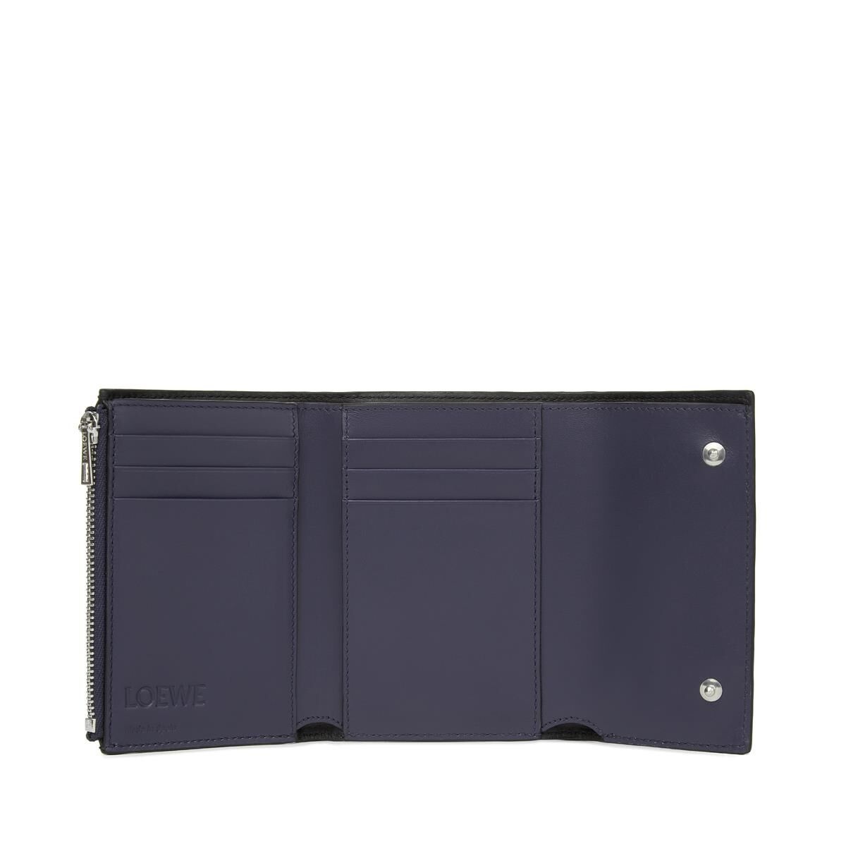 Small vertical wallet in calfskin - 2