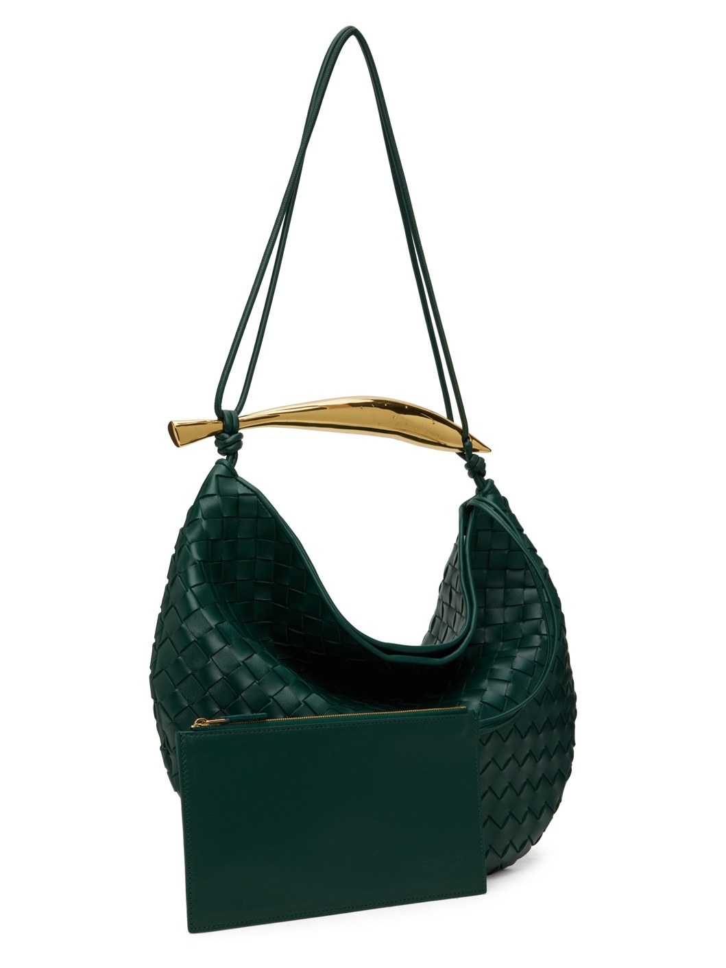 Green Medium Sardine Messenger Bag - 2