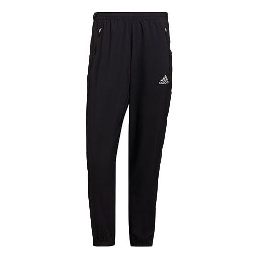 Men's adidas Fast Snap Pant Running Sports Pants/Trousers/Joggers Black GT9750 - 1